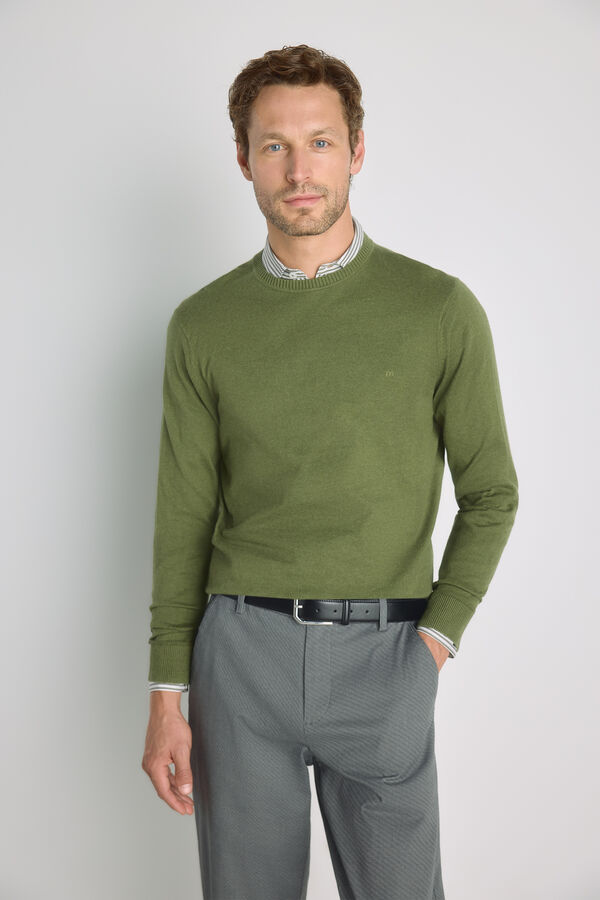 Milano Camisola gola caixa Verde