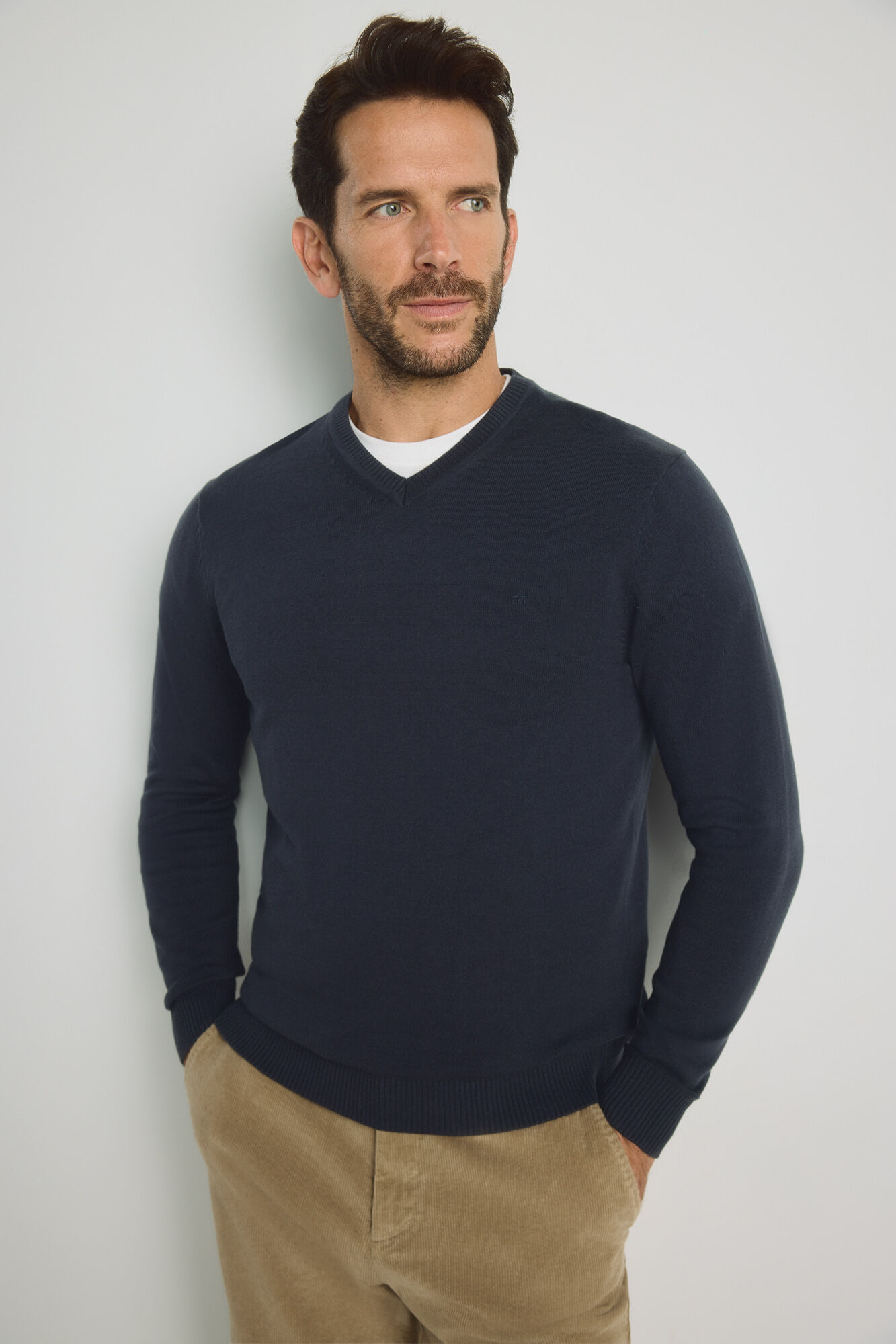 Milano Camisola gola em bico