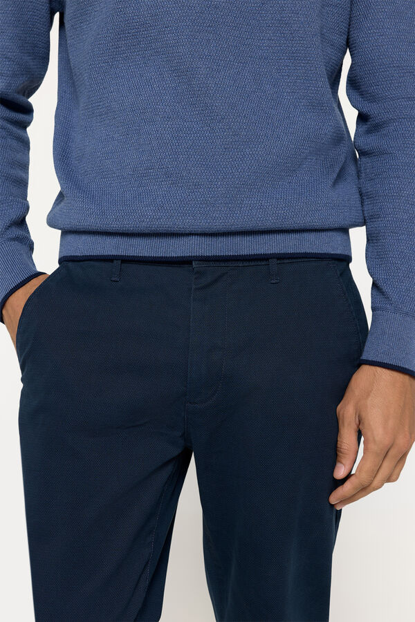 Milano Cal&ccedil;a Chino Estampada Estampado azul