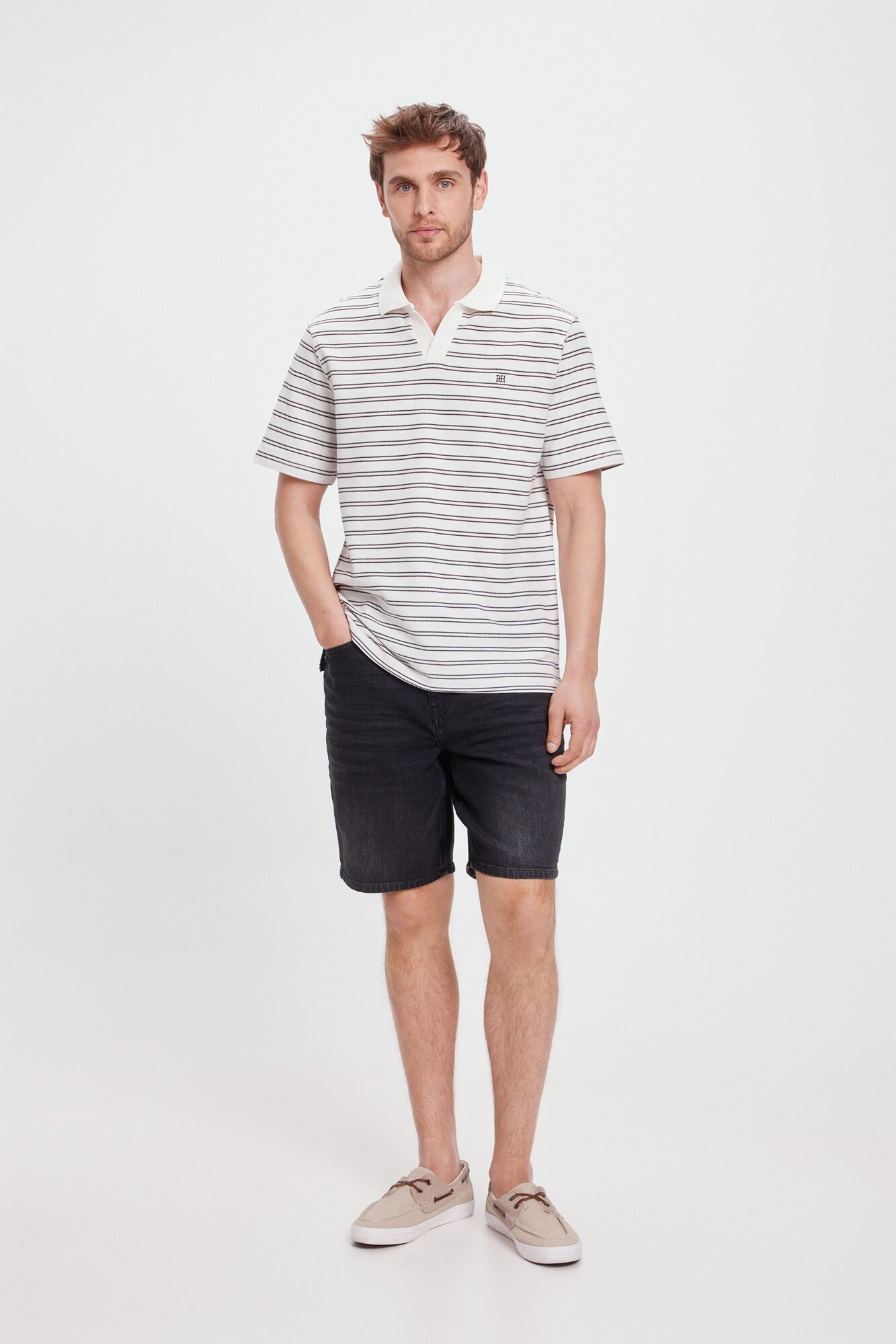 Pedro del Hierro Polo listrado PDH