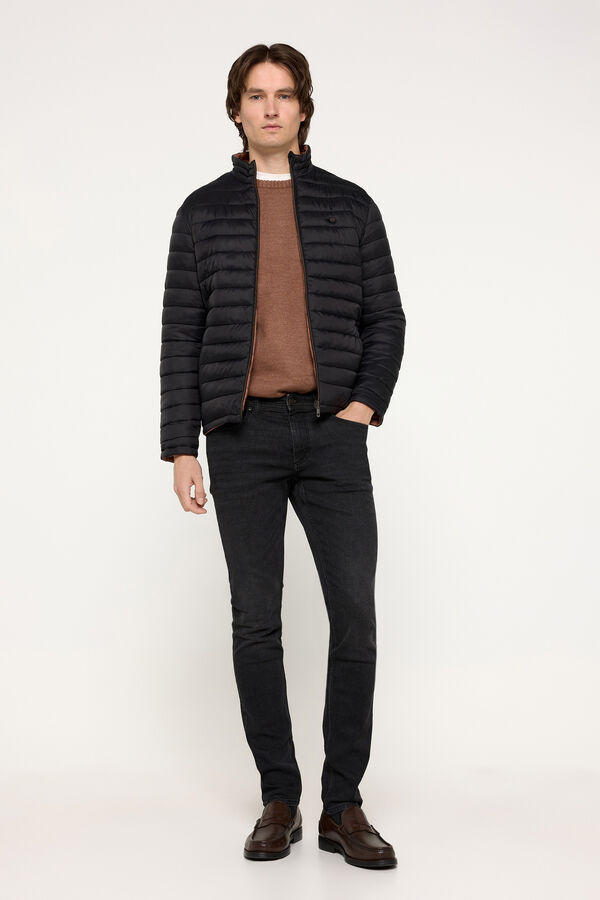 Milano Jaqueta acolchoada revers&iacute;vel Preto