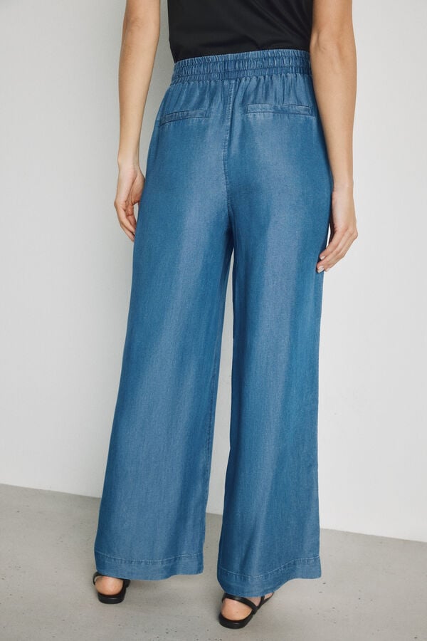 Milano Cal&ccedil;a jeans leve Azul claro