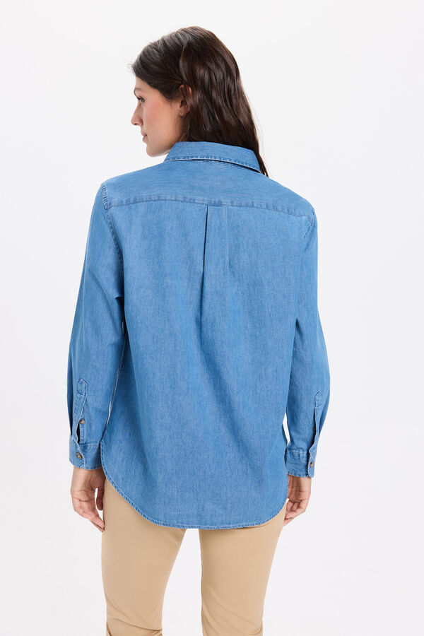Milano Camisa denim Azul