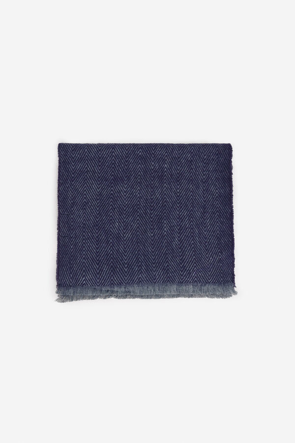 Milano Bufanda Espiga Navy