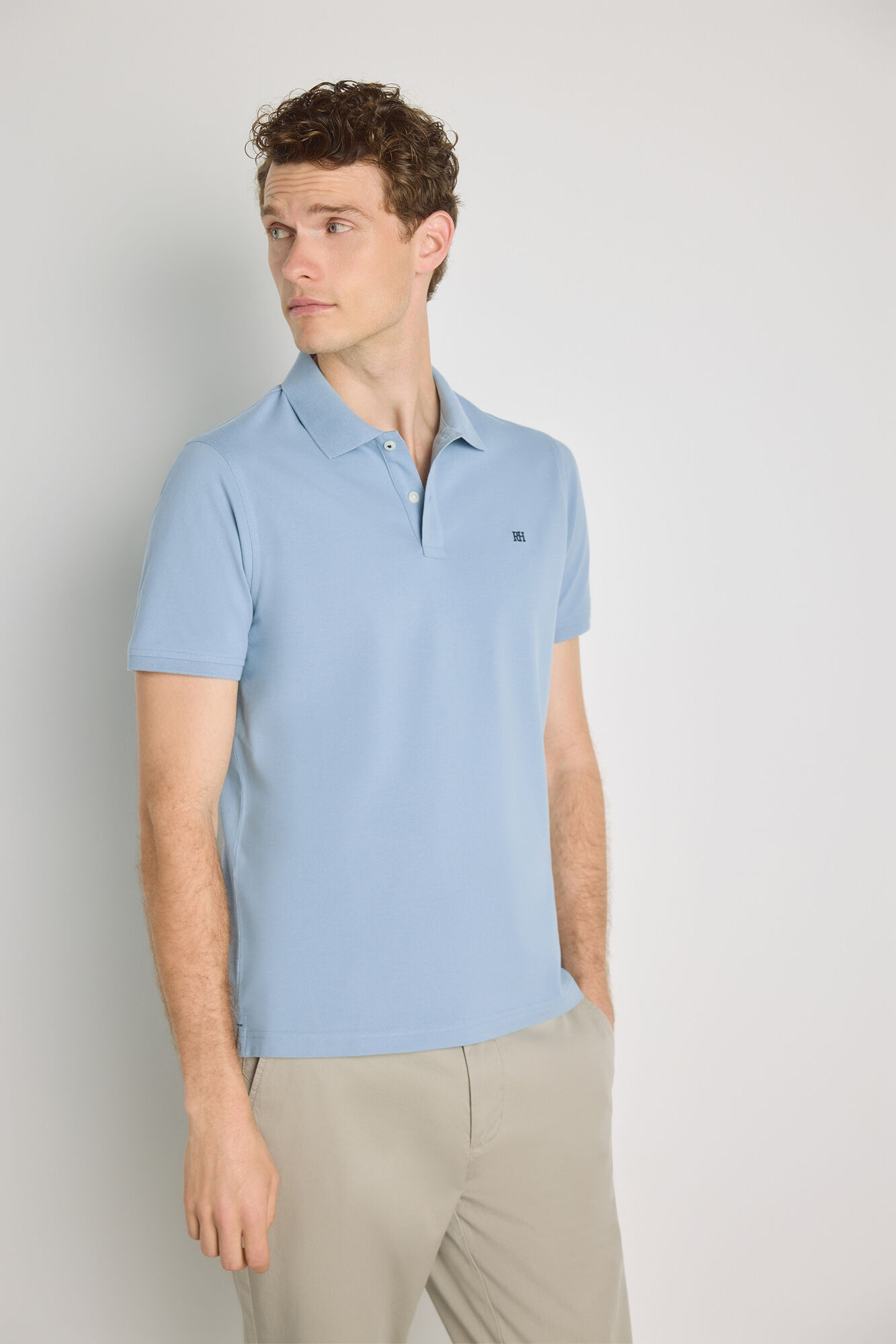 Pedro del Hierro Polo manga corta