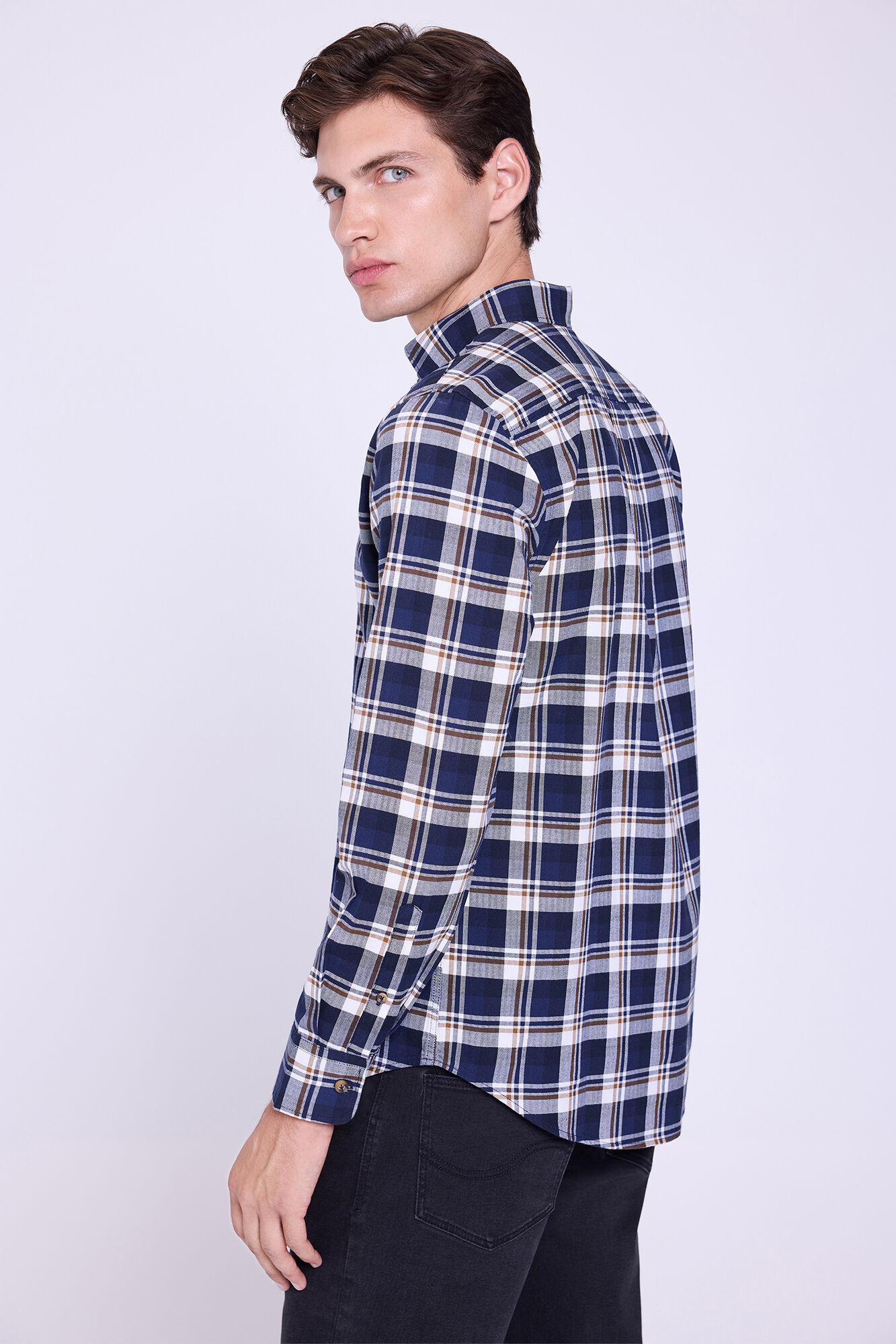 Springfield Camisa Cuadros Relaxed Fit