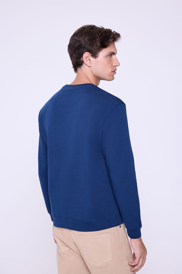 Milano Sudadera Logo Navy