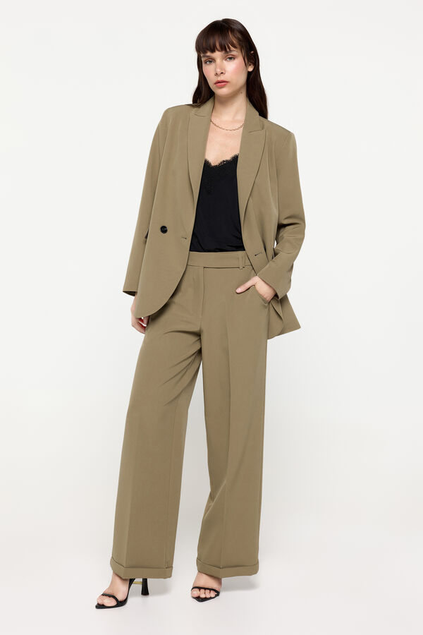 Milano Calça de vestir Cinzento oscuro