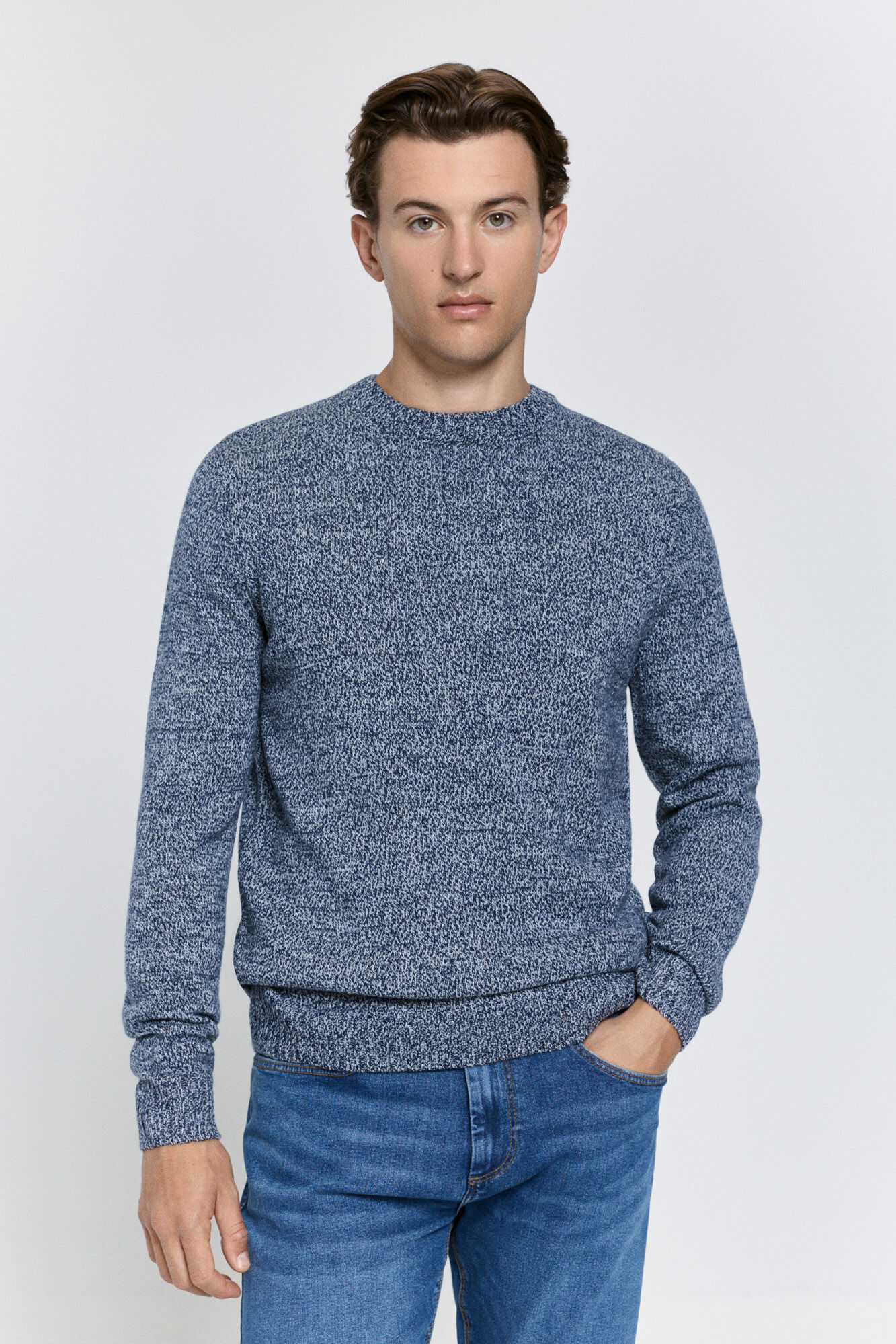 Milano Jersey cuello caja