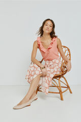 Milano Camiseta estampada manga corta Coral