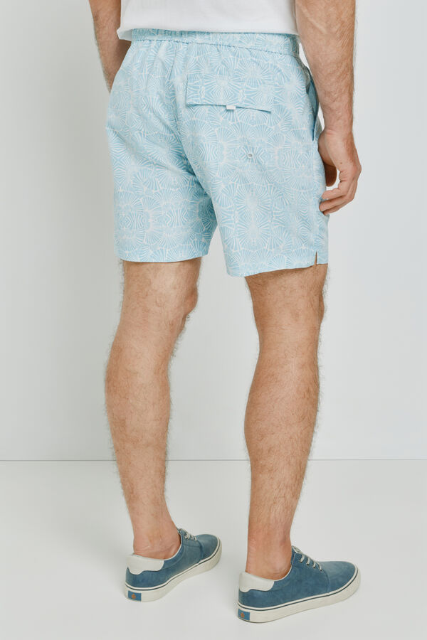 Milano Fato de banho estampado Azul