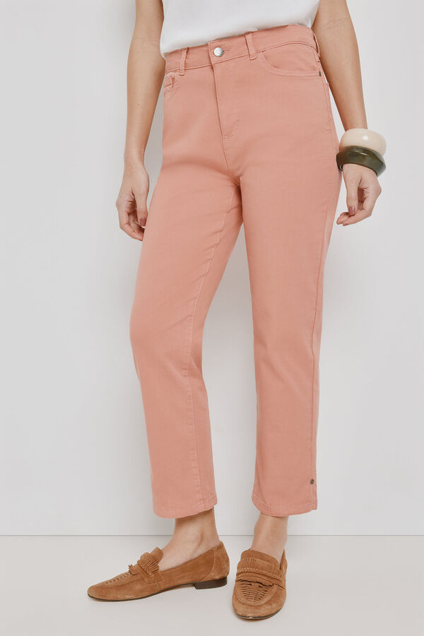 Milano Pantal&oacute;n denim color Rosa