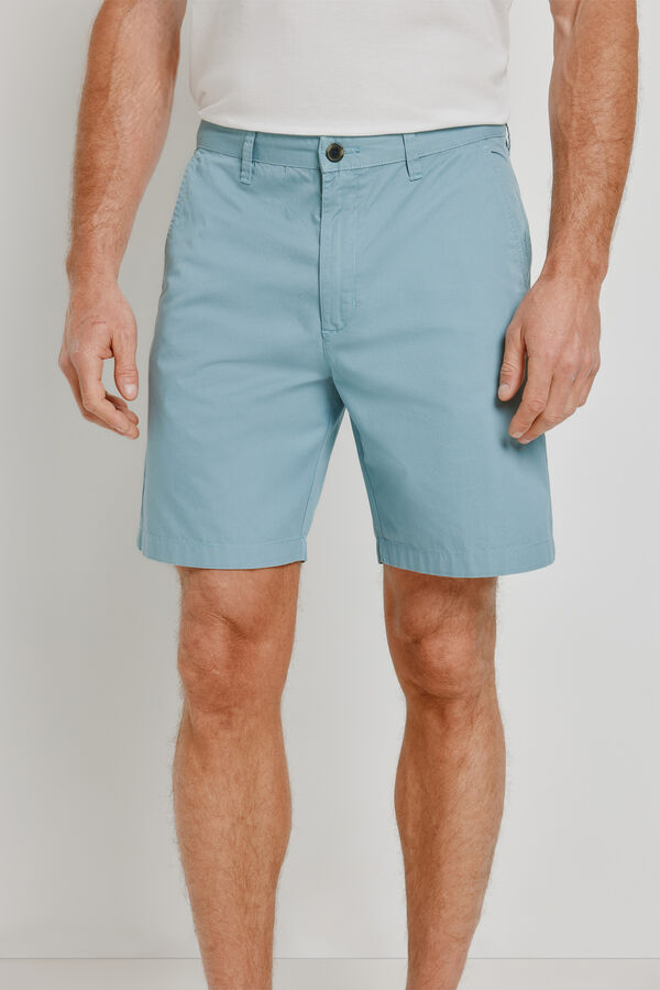 Milano Bermuda lisa Azul