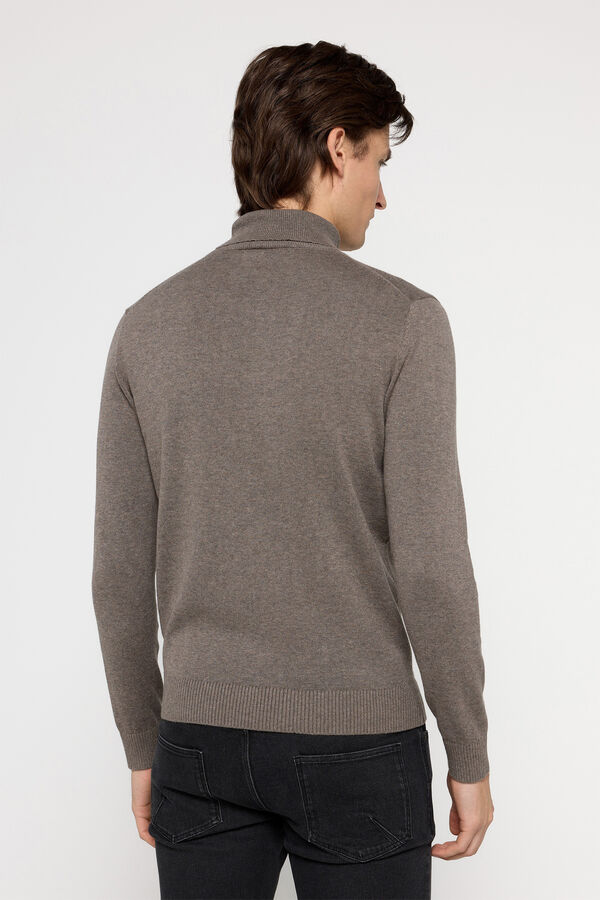 Milano Camisola de gola alta Cinza medio