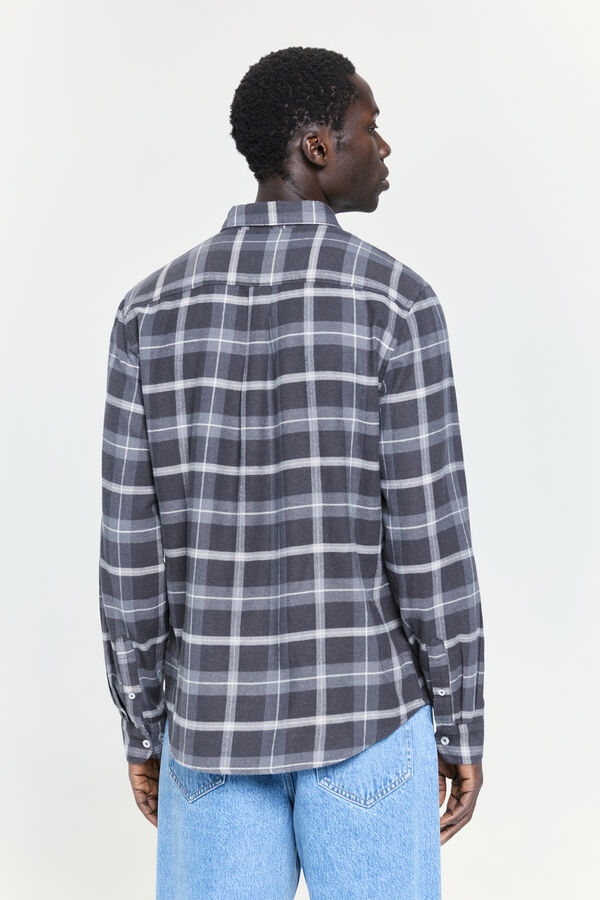 Springfield Camisa cuadros relaxed fit Marengo