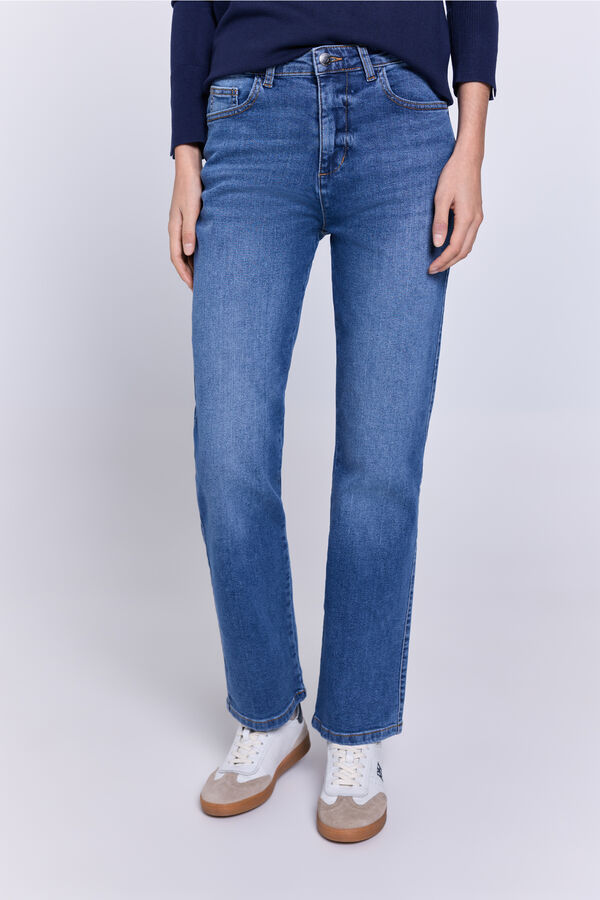 Milano Calças de ganga regular Azul