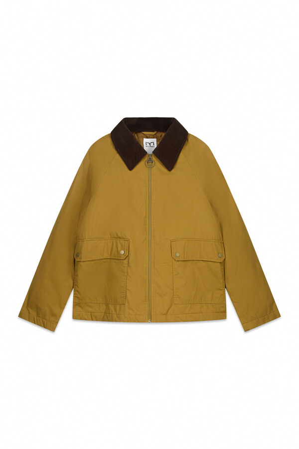 Milano Chaqueta de algod&oacute;n Marr&oacute;n