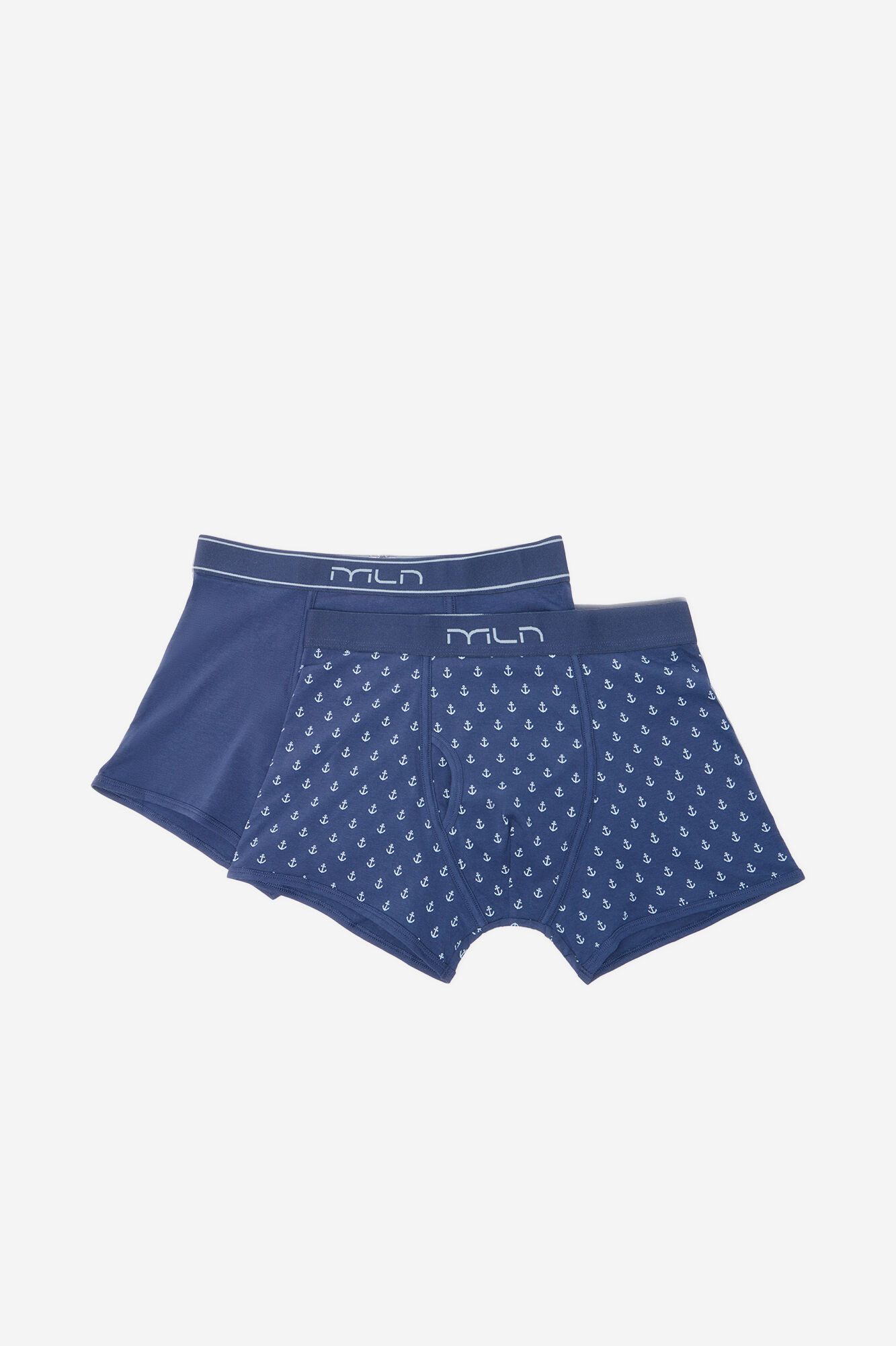 Milano Pack boxer liso e estampado &acirc;ncoras