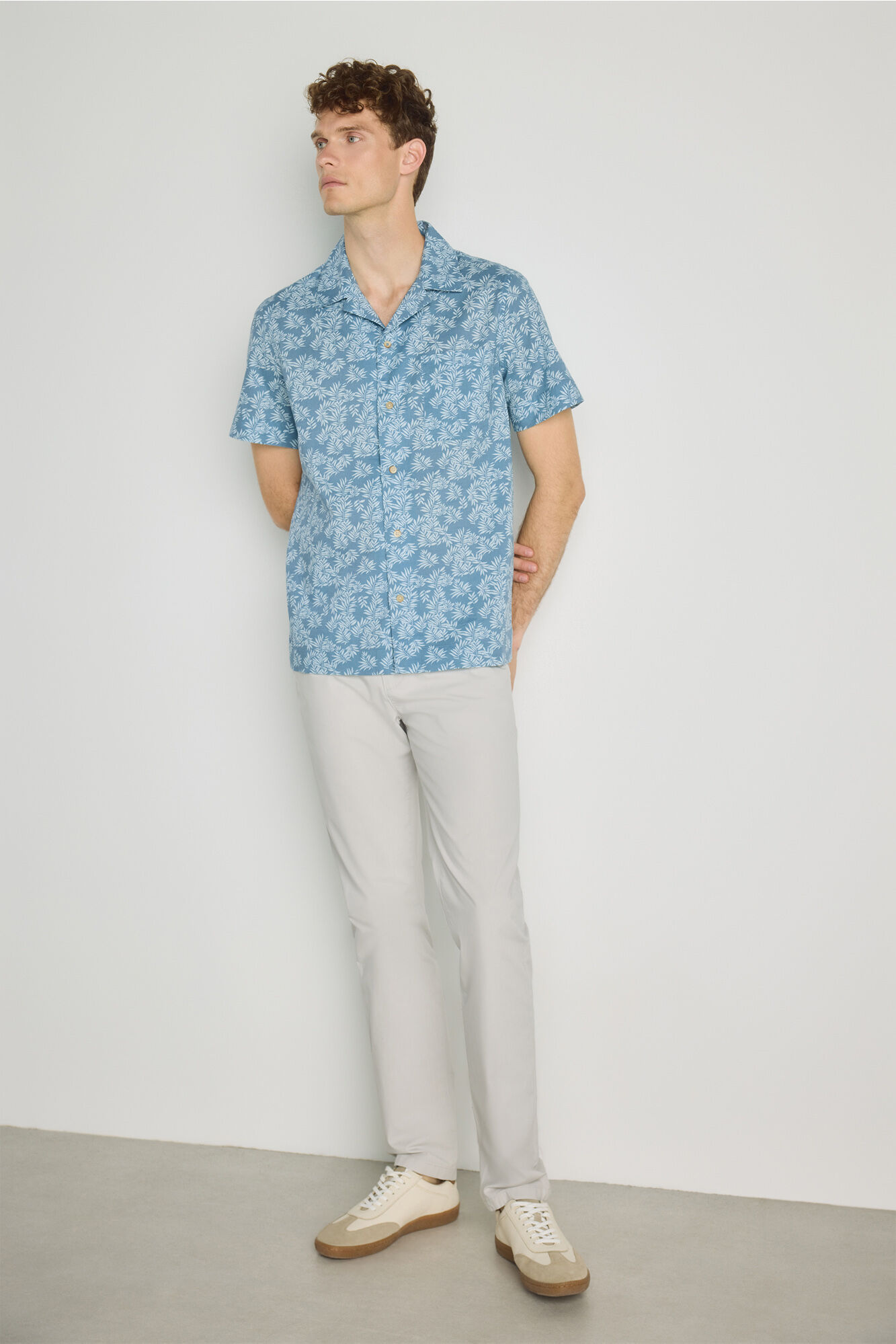Milano Camisa estamapada manga corta