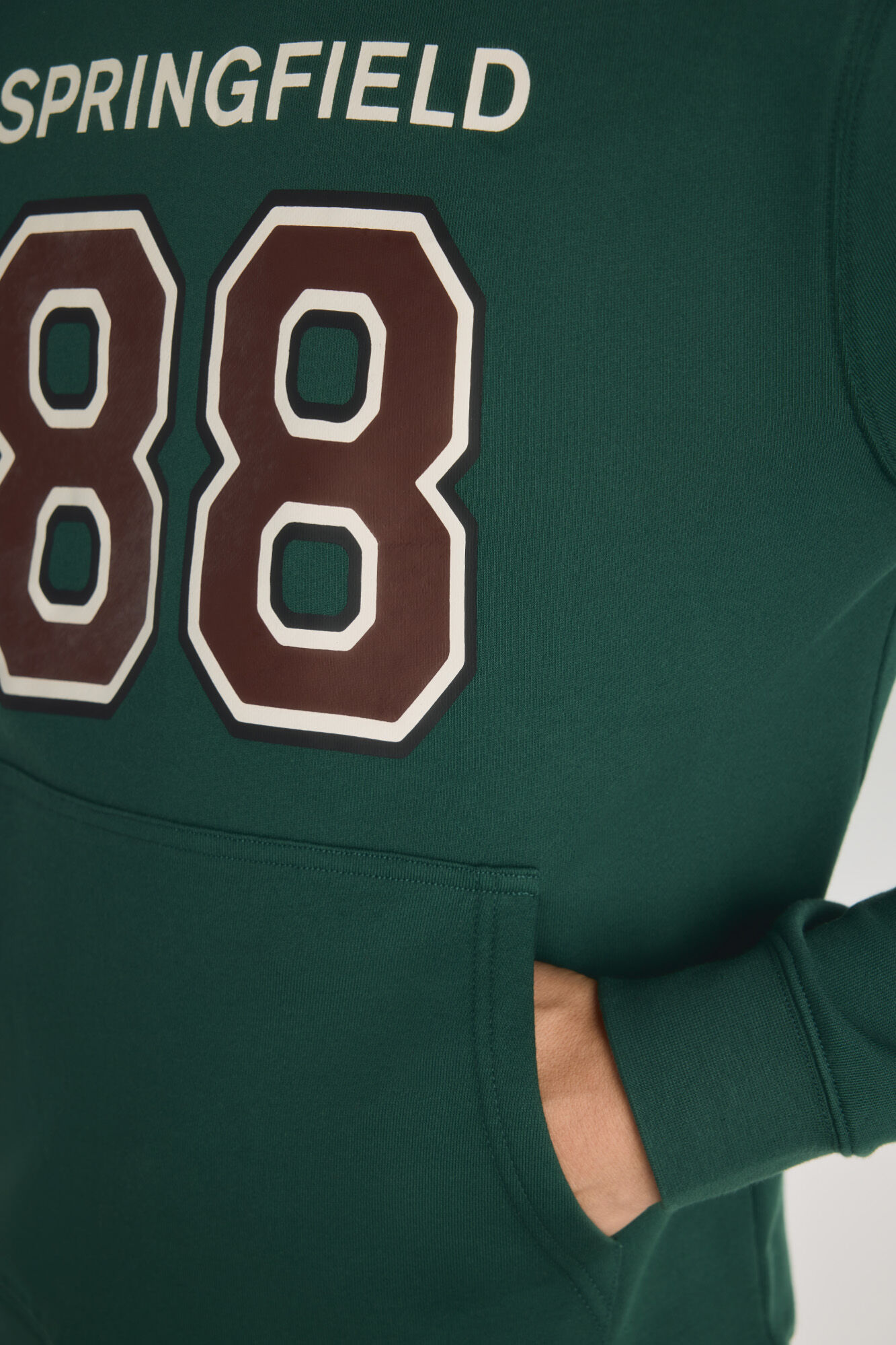 Springfield Sweatshirt gola redonda com logo