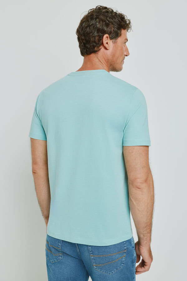 Milano T-shirt de manga curta Azul