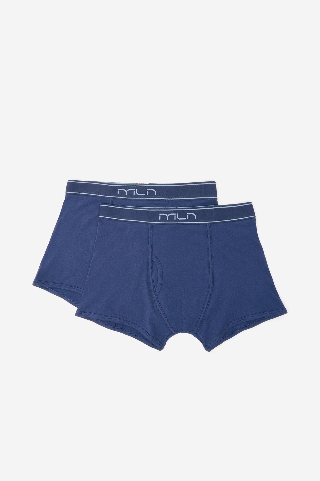 Milano Boxer b&aacute;sico azul-marinho