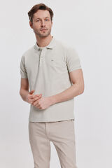 Milano Polo B&aacute;sico Milano Kaki Claro