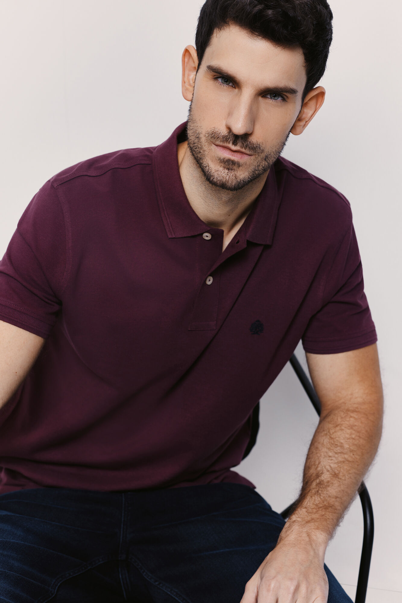 Springfield Polo manga curta