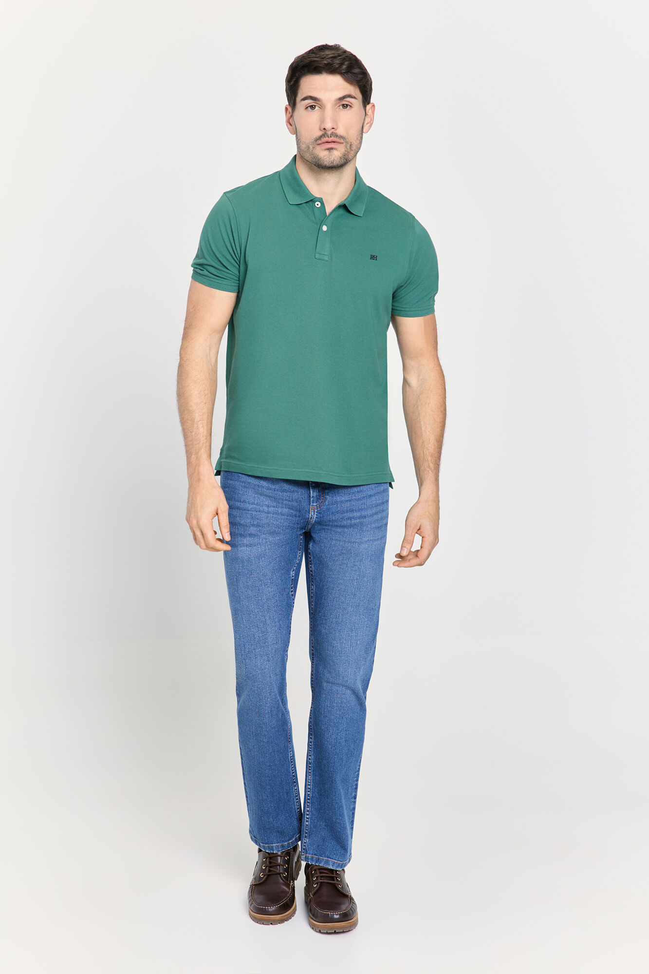 Pedro del Hierro Polo manga corta 