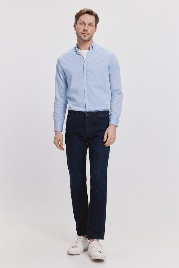 Milano Camisa Sport Azul