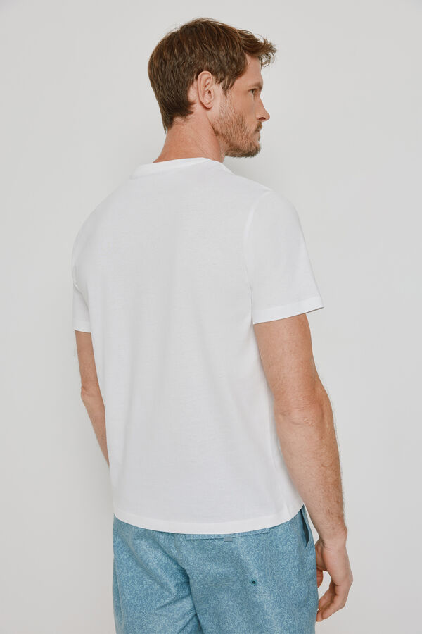 Milano T-shirt de manga curta Branco