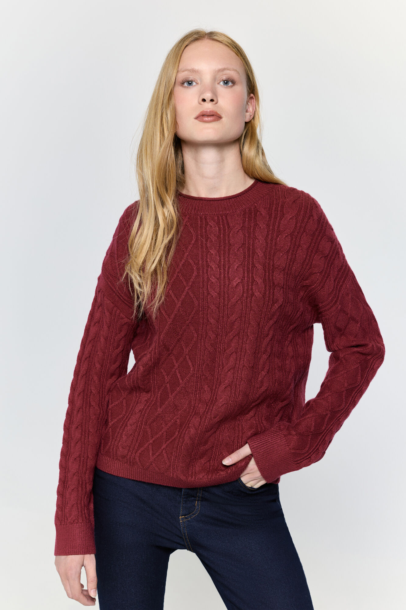 Milano Jersey punto estructura cables