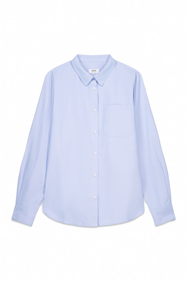 Milano Camisa oxford Azul