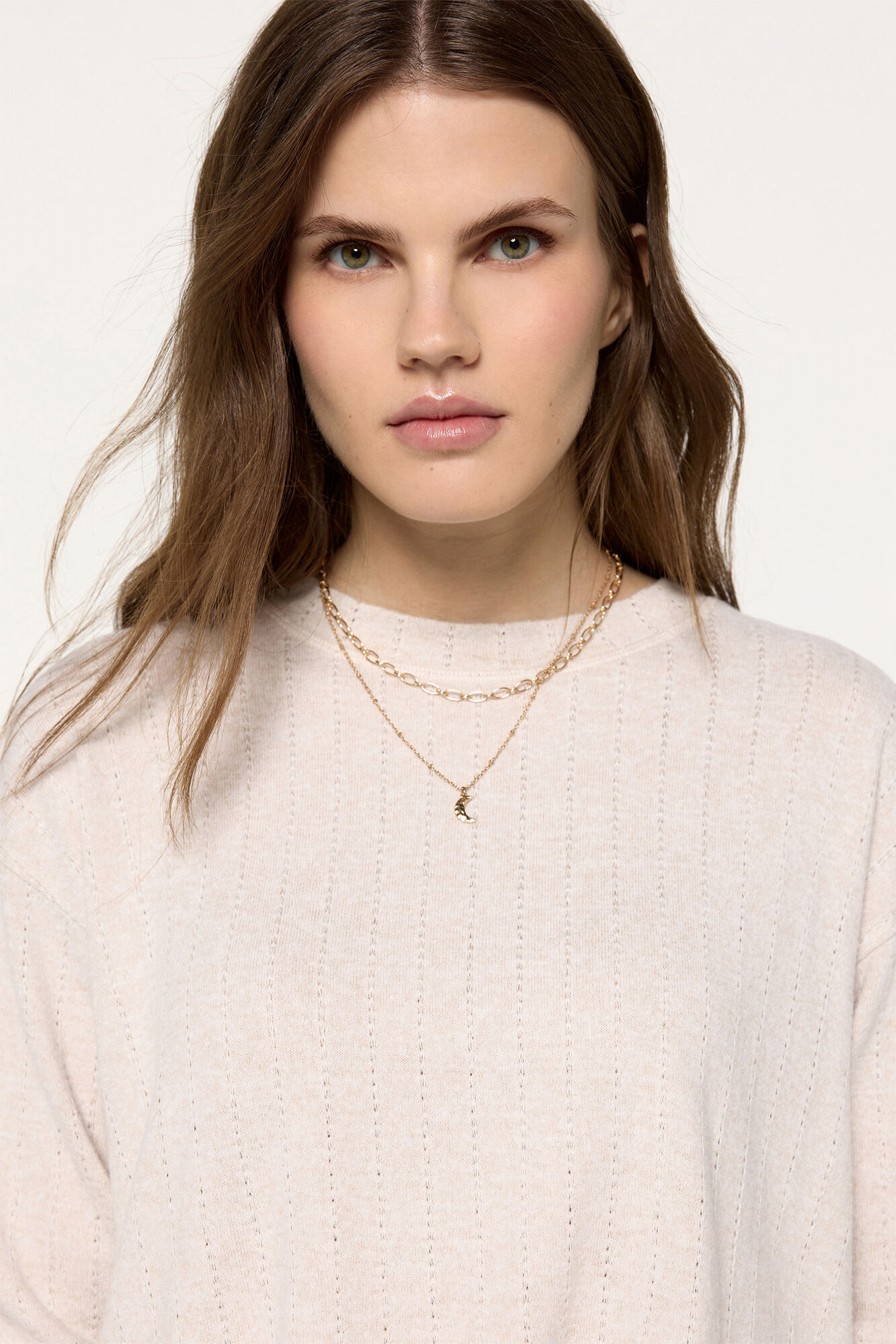 Milano Camisola pointelle de soft touch