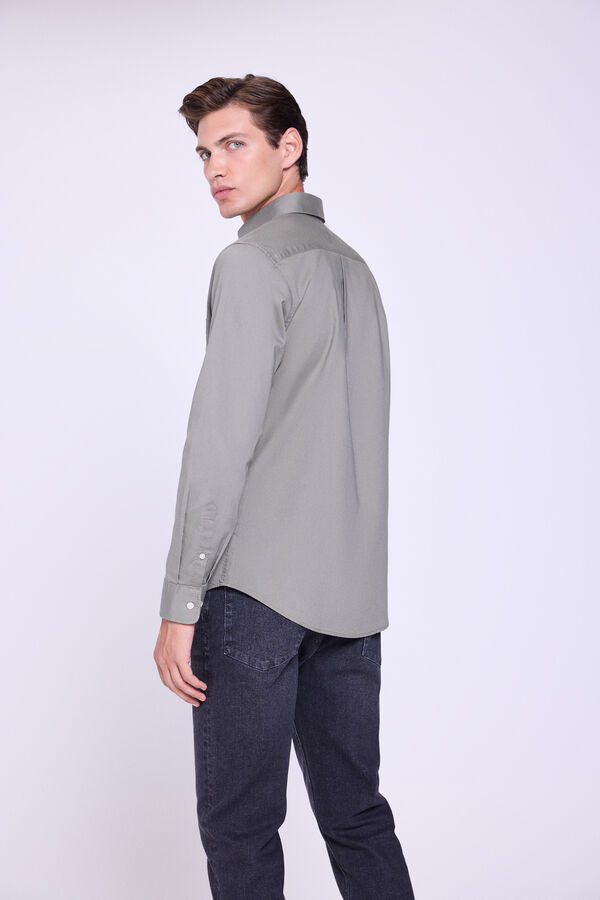 Milano Camisa Relaxed Fit Kaki