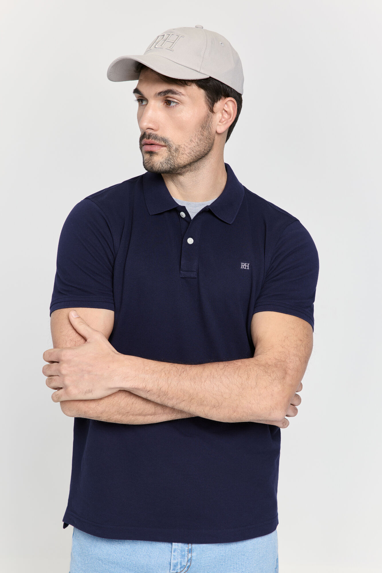 Pedro del Hierro Polo manga corta 