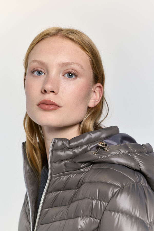 Milano Blusão acolchoada com capuz Torrefacçao