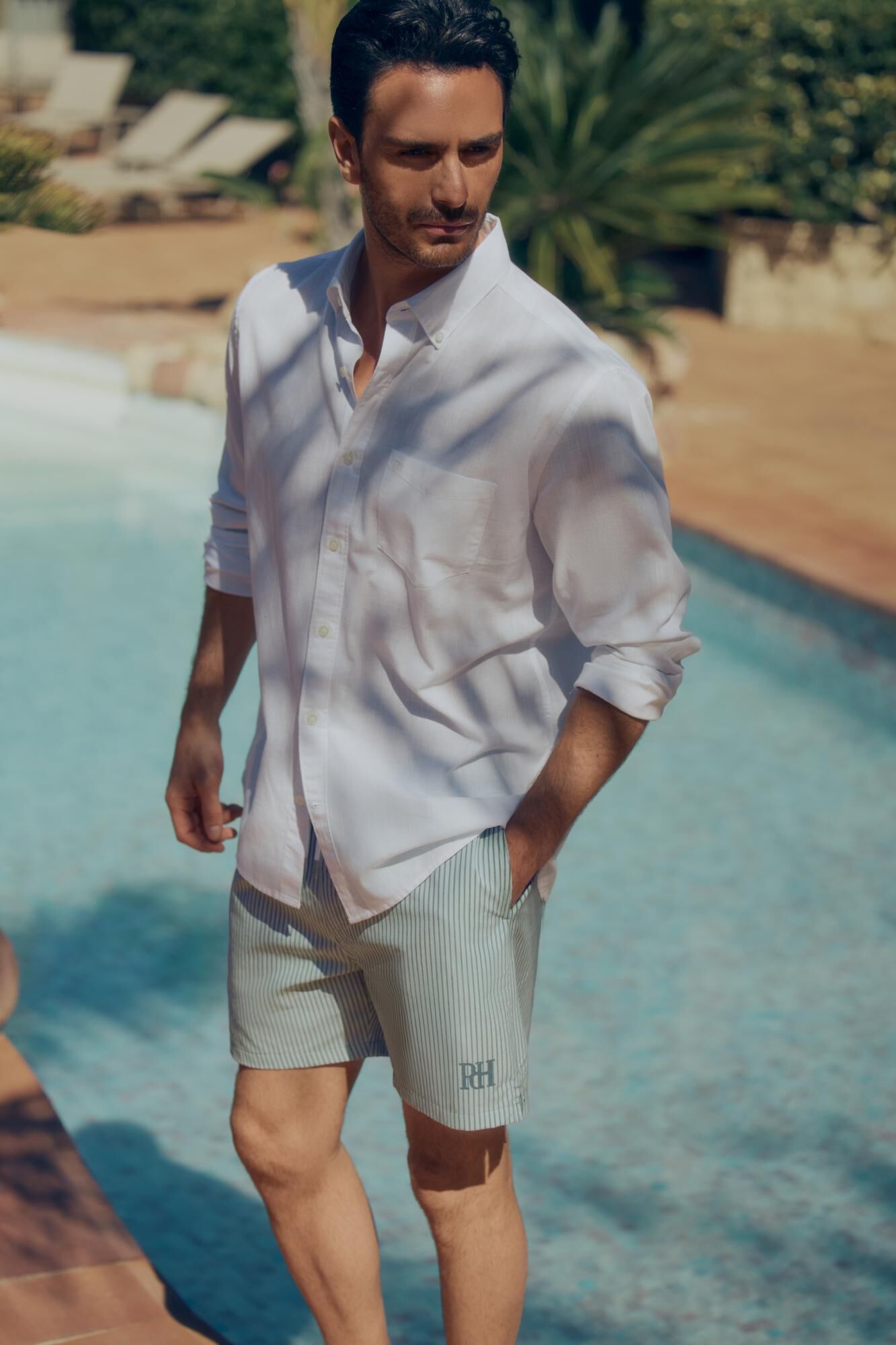 Pedro del Hierro Ba&ntilde;ador rayas
