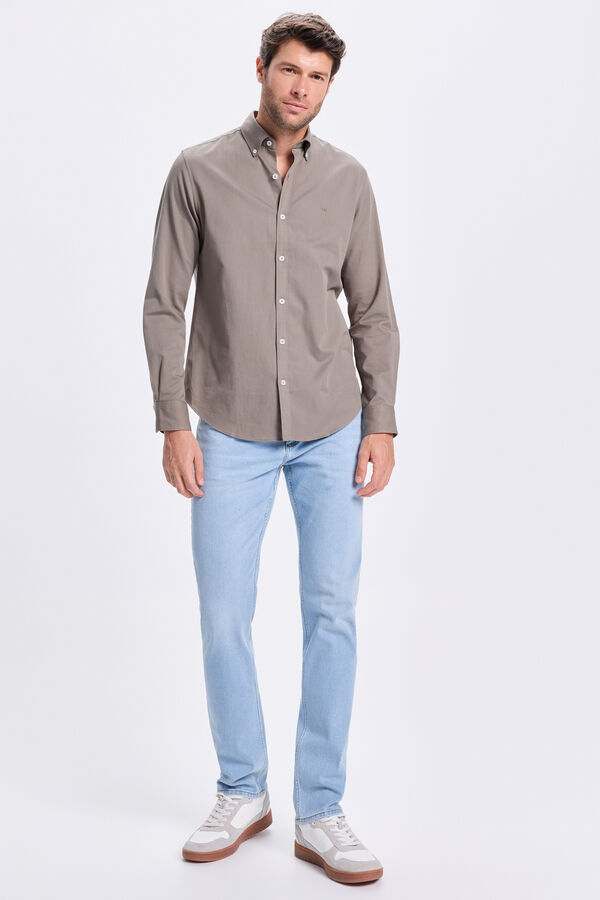 Milano Pantalón Denim Slim Azul