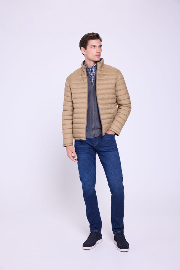 Milano Chaqueta Ultralight Reversible Beige/Camel