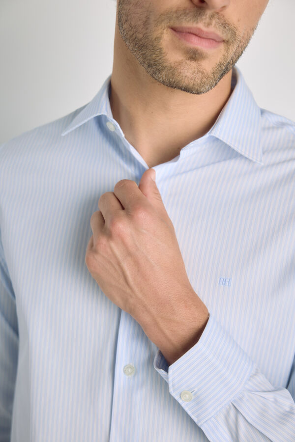 Pedro del Hierro Camisa manga larga Azul