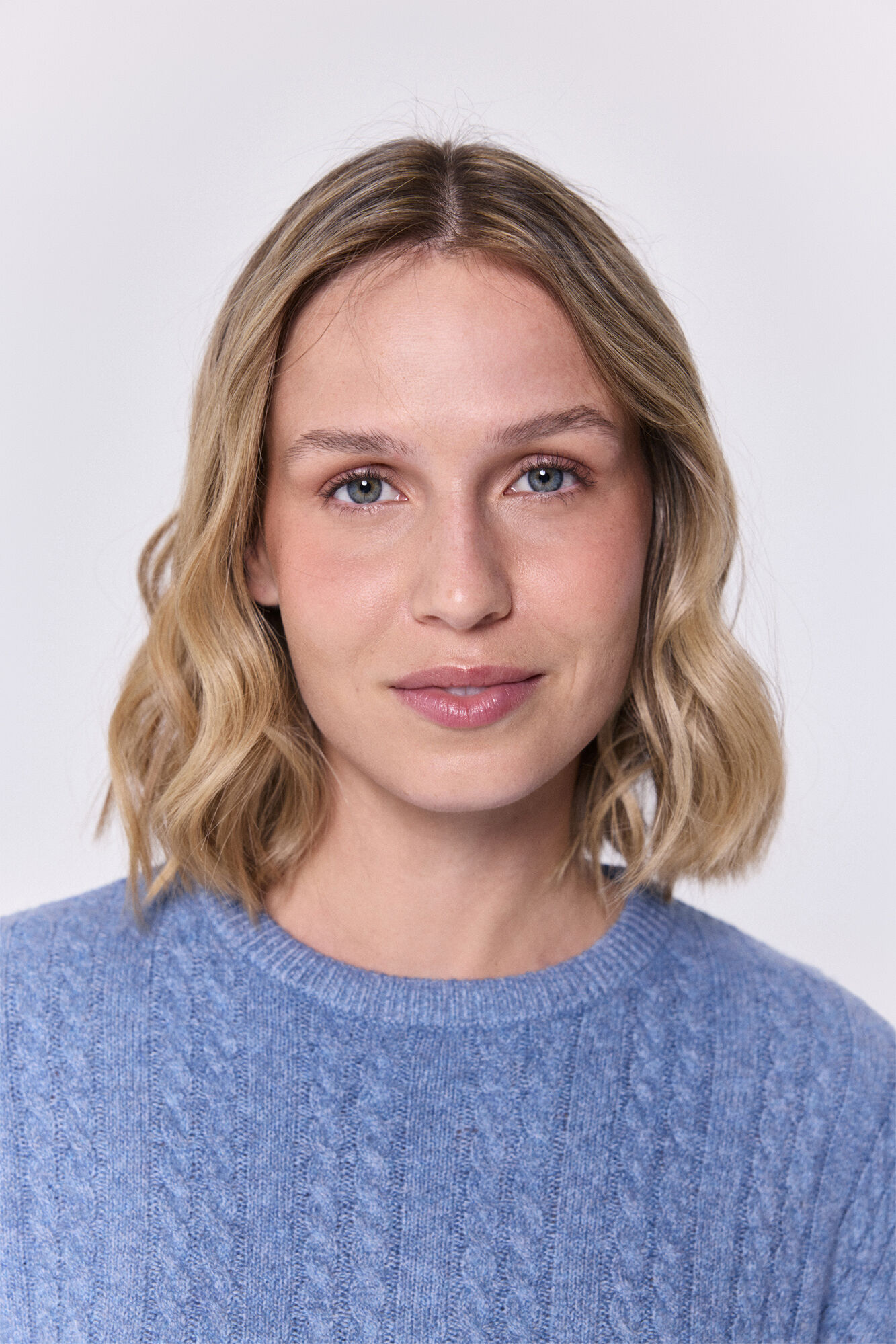 Milano Jersey estructura trenzas cuello caja