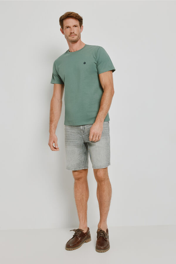 Springfield T-shirt de manga curta Verde