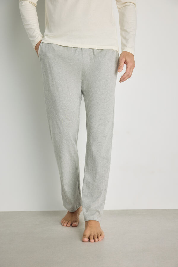 Milano Pijama de malha Marfim