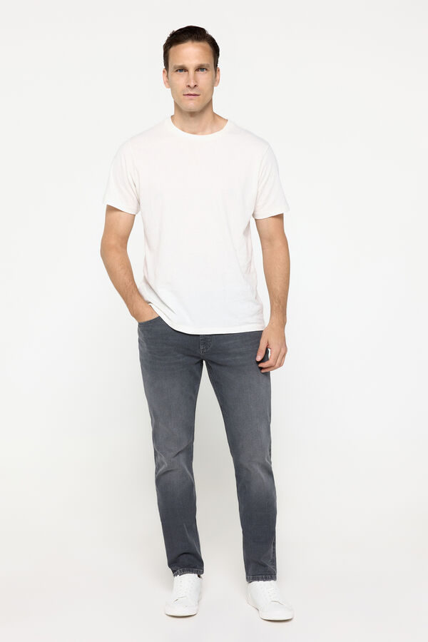 Milano Jeans slim Cinza medio