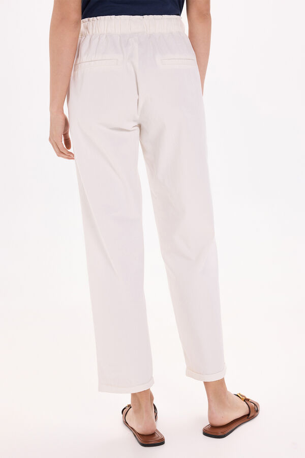 Milano Calça denim leve Bege