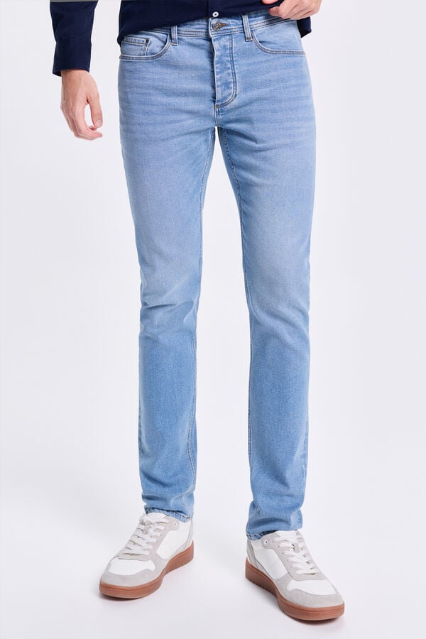 Milano Pantalón Denim Skinny Azul Claro