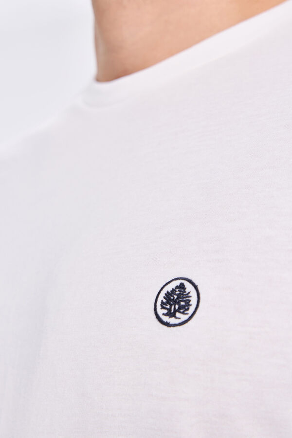 Springfield Camiseta Básica Springfield Branco