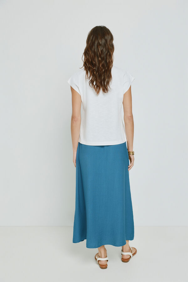 Milano T-shirt estampada de manga curta Branco