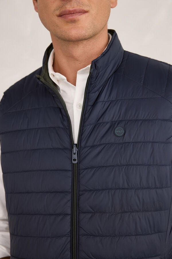 Milano Colete Reversível Marinho